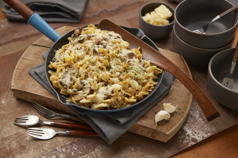 French Onion Beef Stroganoff