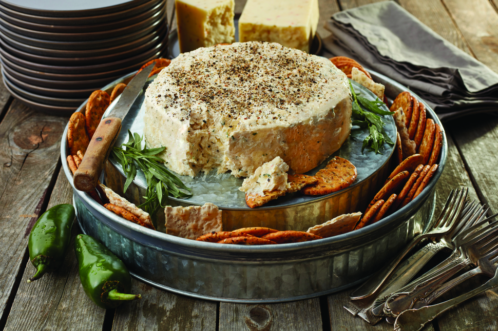 Peppered Cheese Wheel