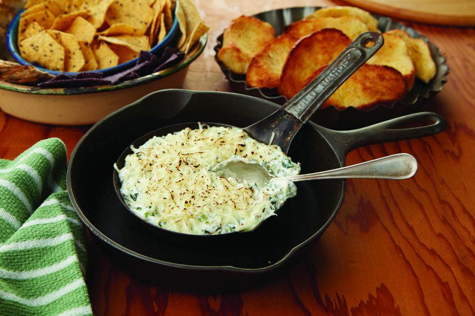 SKILLET SPINACH DIP